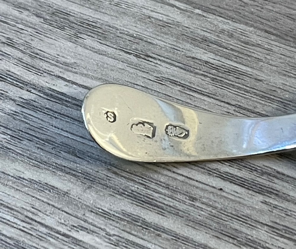 George III Irish Silver Caddy Spoon View VI