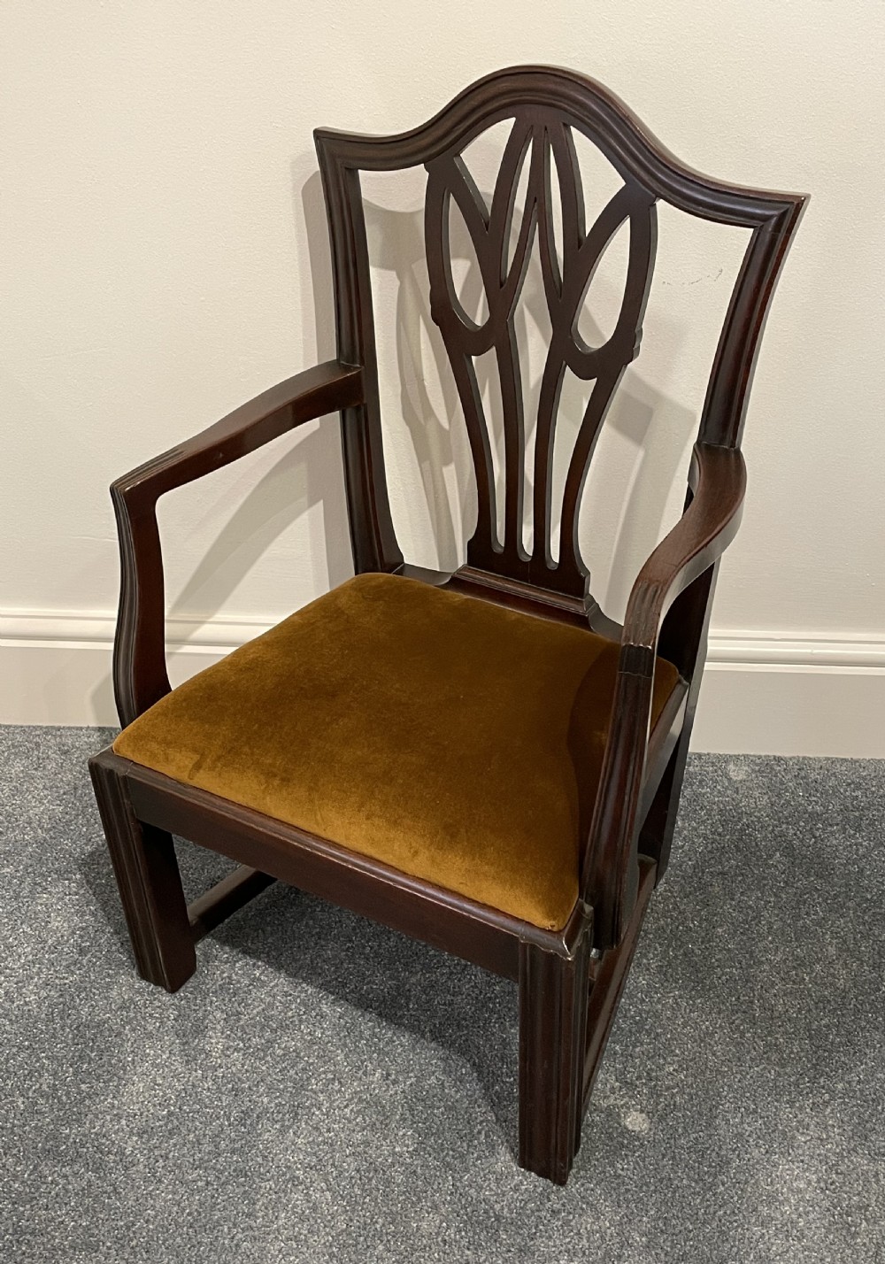 George III Mahogany Childs High Chair  View III