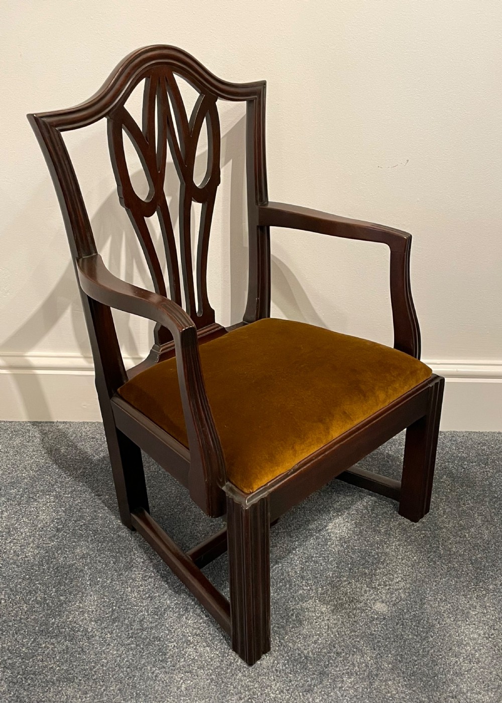 George III Mahogany Childs High Chair  View IV