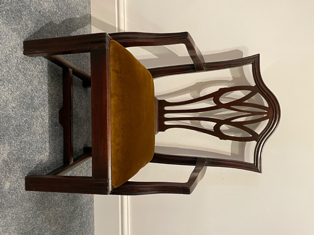 George III Mahogany Childs High Chair  View V