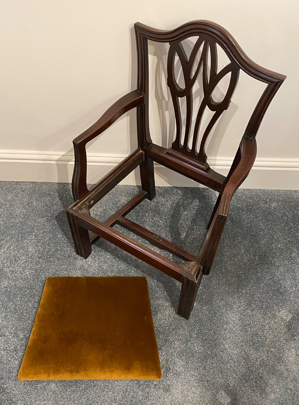 George III Mahogany Childs High Chair  View VI