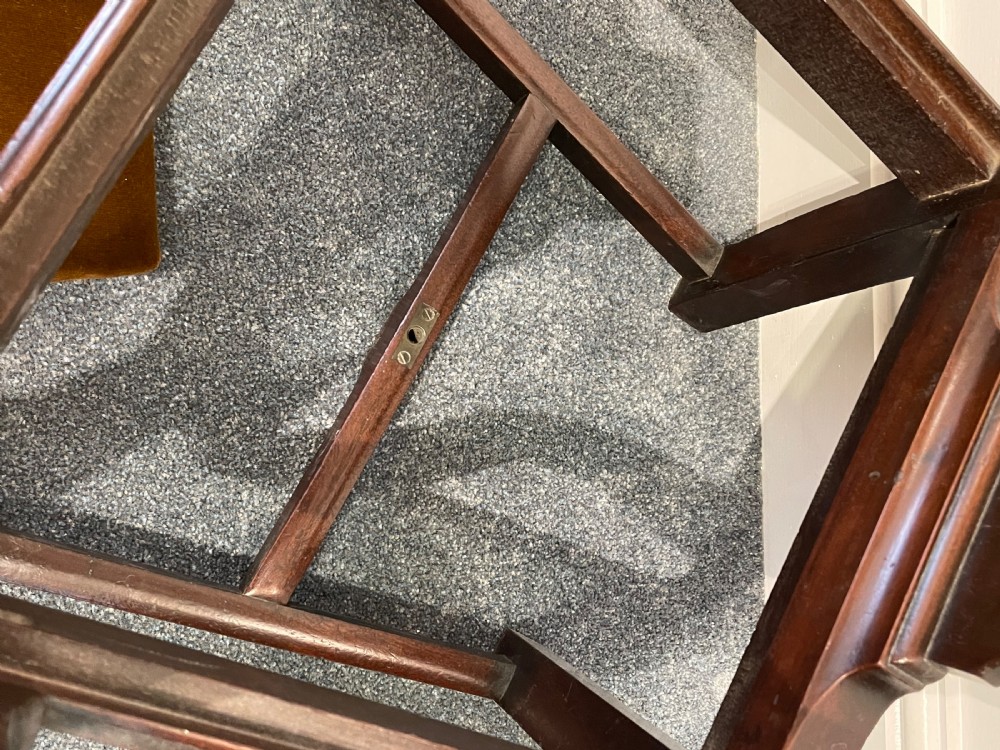 George III Mahogany Childs High Chair  View VII