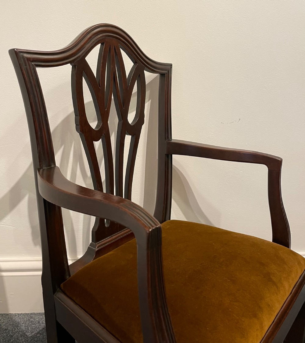 George III Mahogany Childs High Chair  View VIII