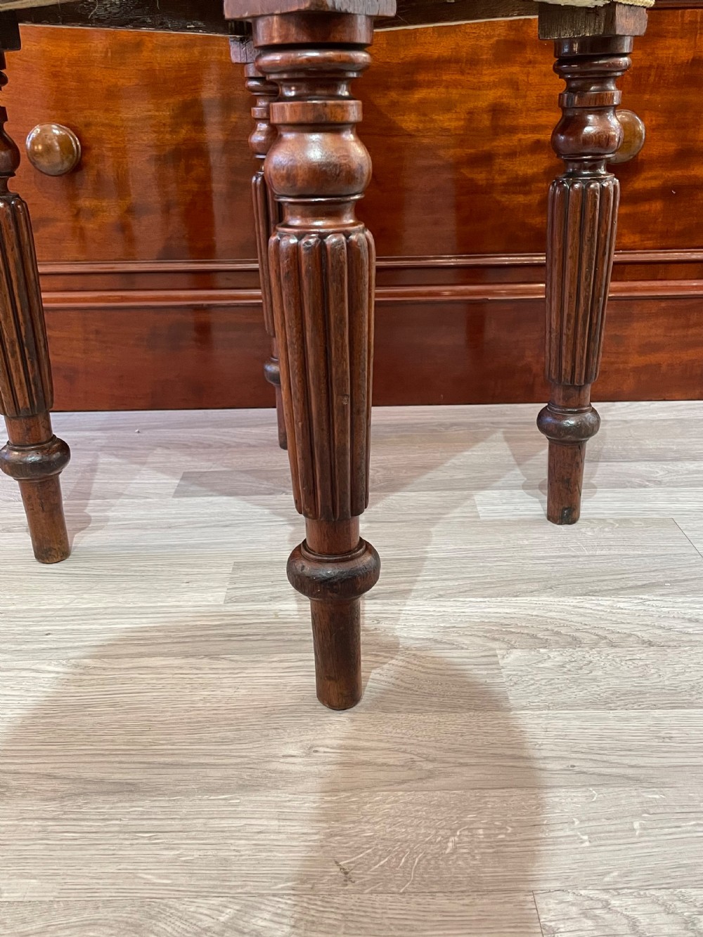 Georgian Mahogany Stool, attributed to Gillows View IX