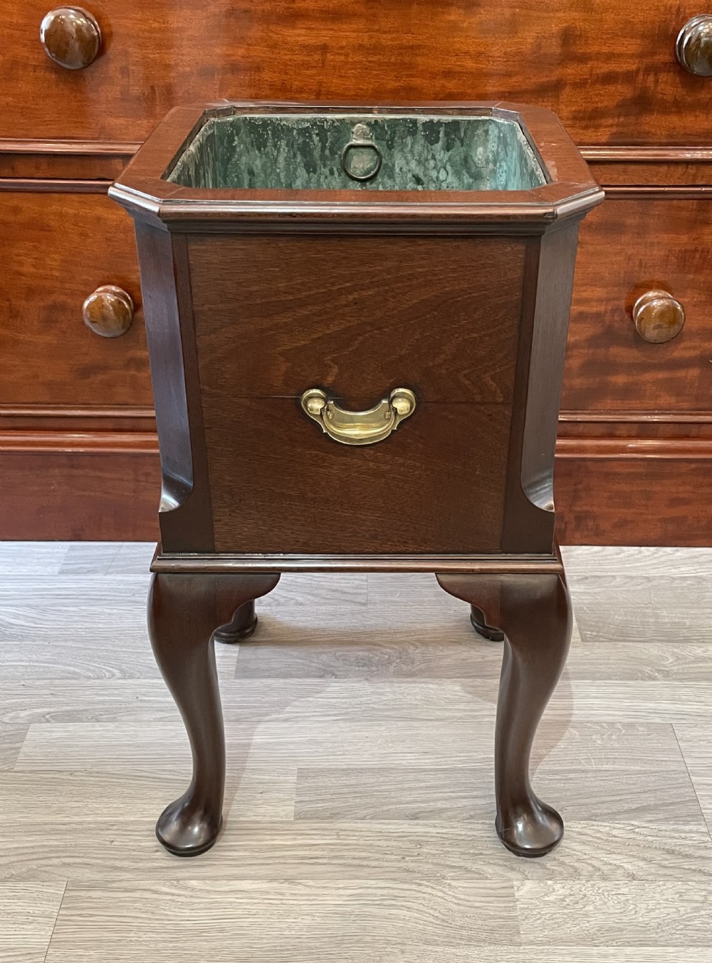 George II Mahogany Jardiniere Plant Stand View III