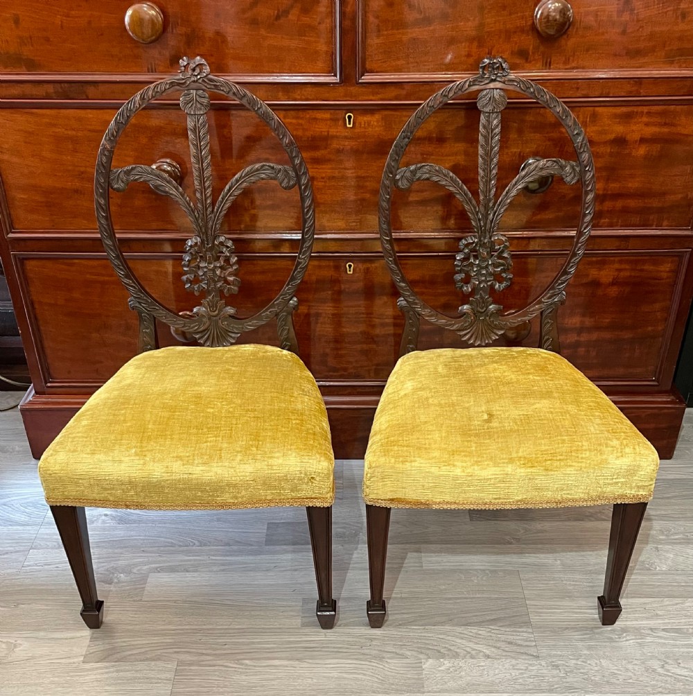 Pair of Hepplewhite Style Children's Chairs View II