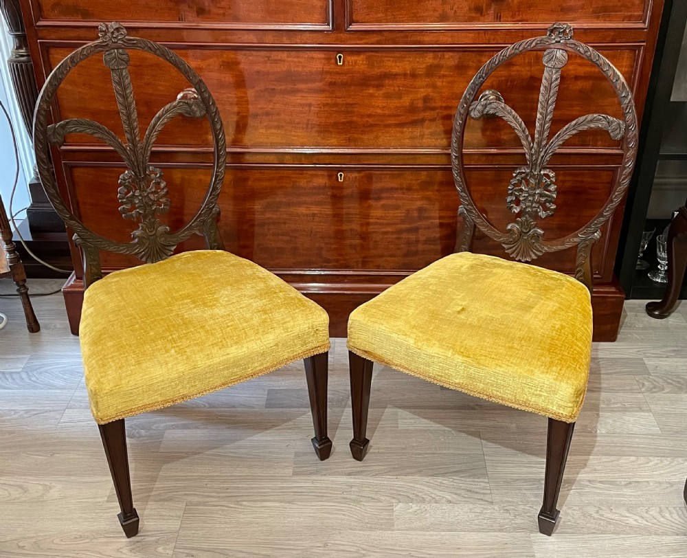 Pair of Hepplewhite Style Children's Chairs View III