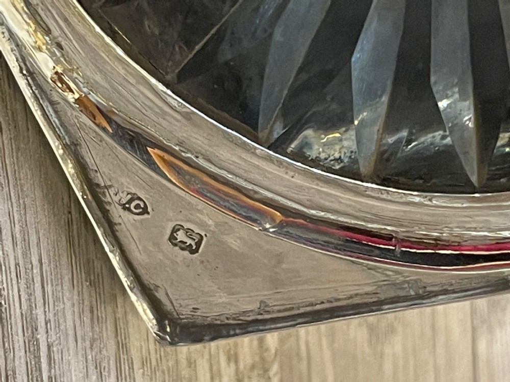 Super Quality Silver Inkwell by William Comyns, 1901 View VIII