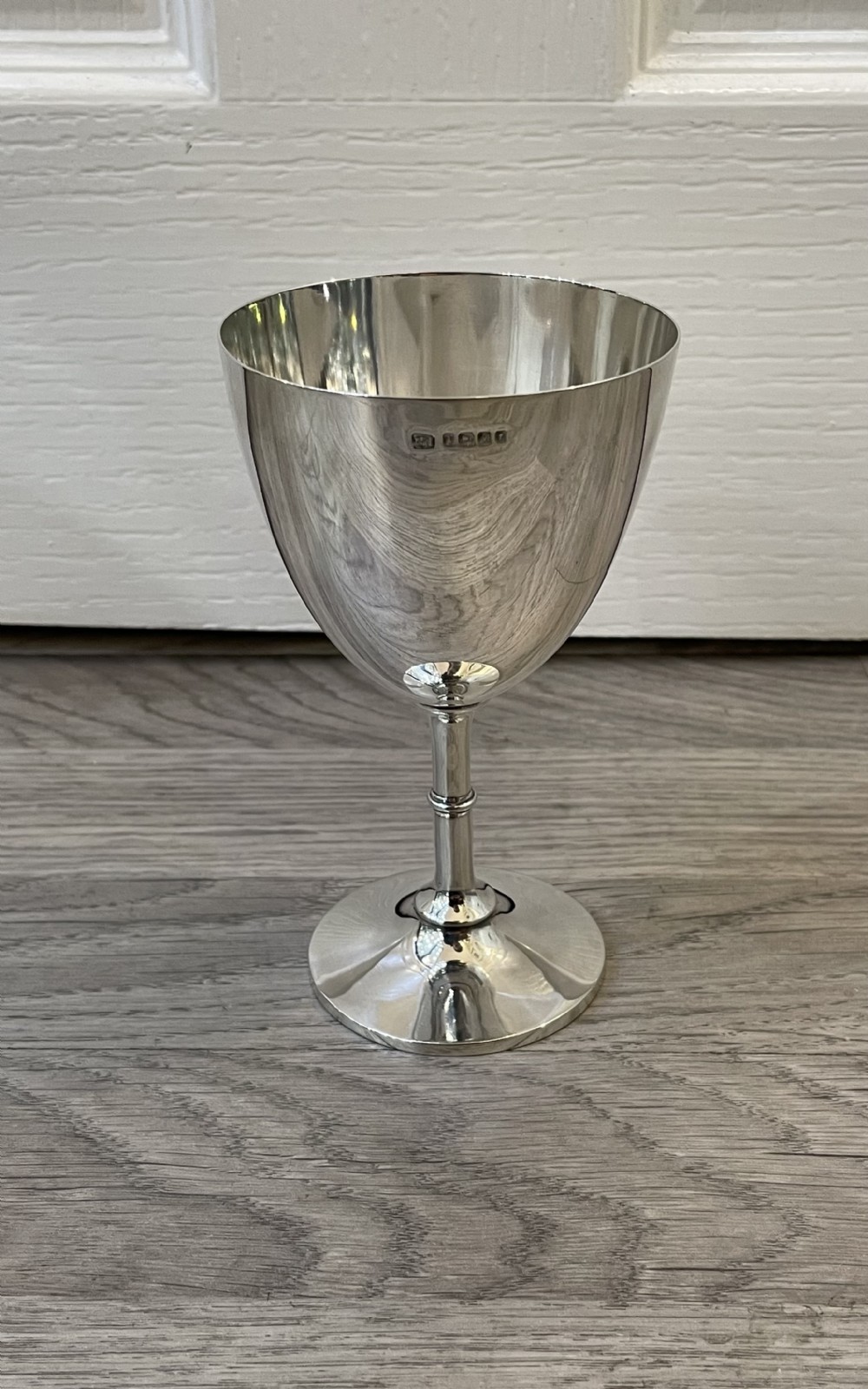 Victorian Solid Silver Goblet, 1879