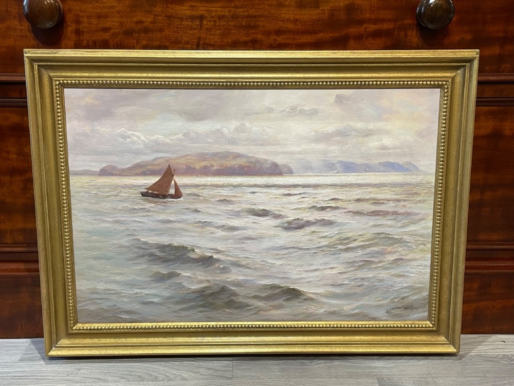 Quality Marine Oil Painting by James Aitken