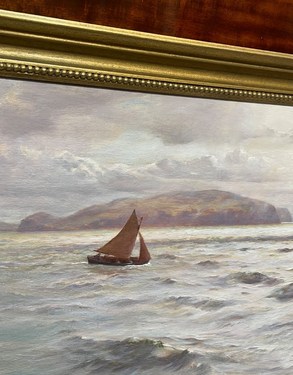 Quality Marine Oil Painting by James Aitken View III