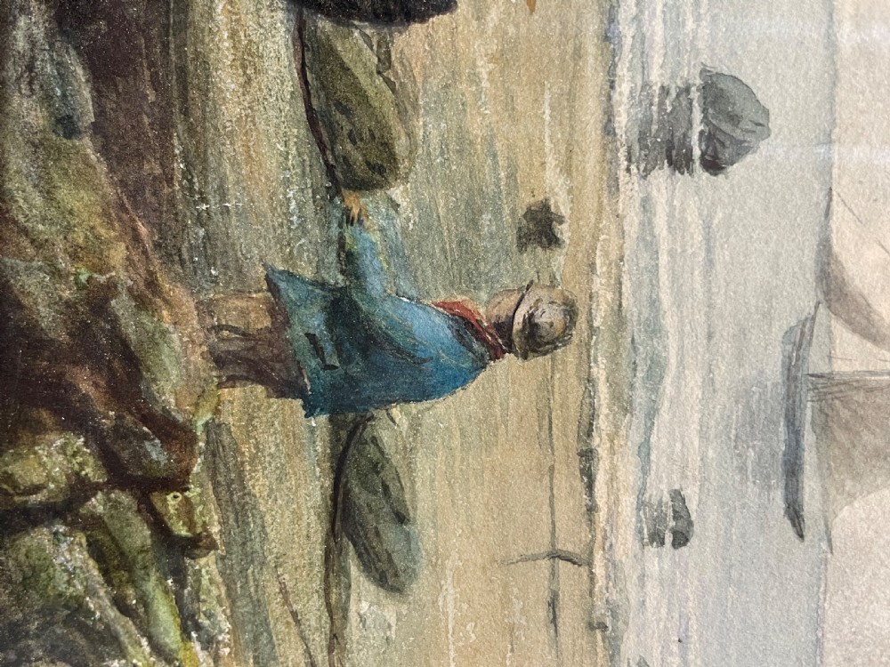 Victorian Marine Watercolour by Edgar Santley, 1879 View XIV