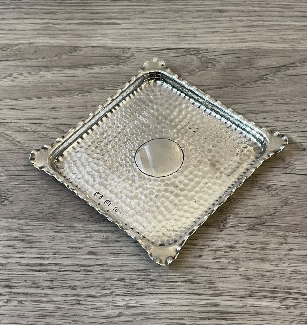 Quality Victorian Silver Pin Tray, 1896