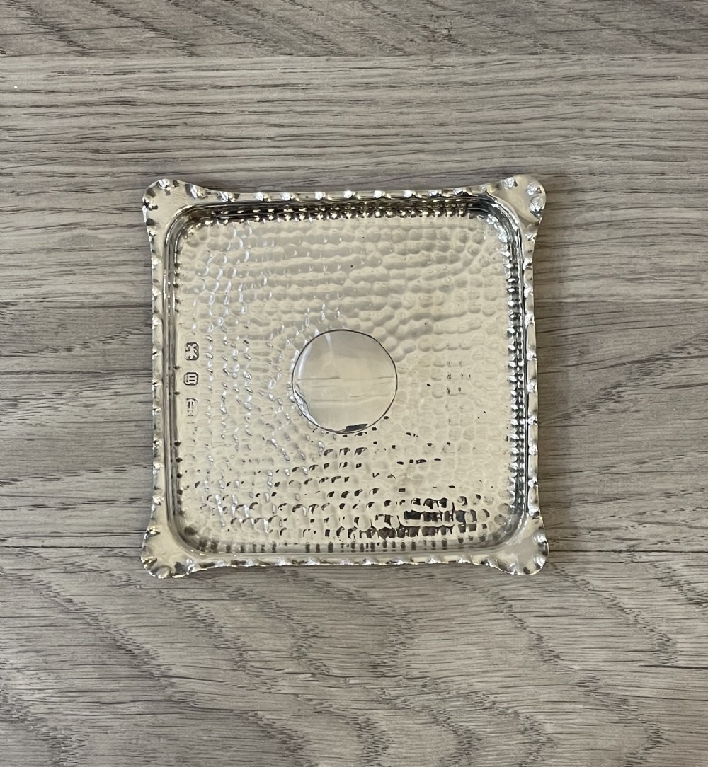 Quality Victorian Silver Pin Tray, 1896 View II