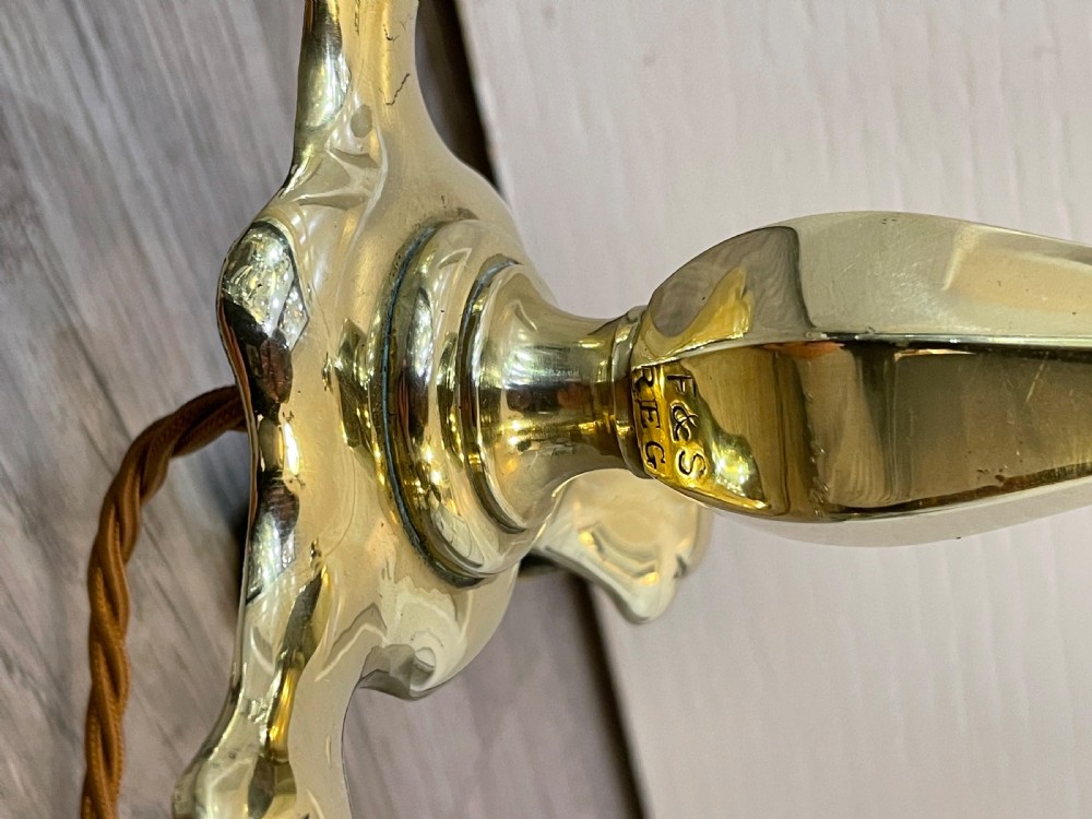 Pullman Brass Lamp by Faraday & Sons View IV