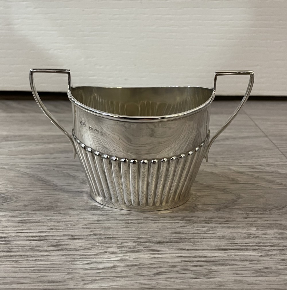 George V Solid Silver Sugar Bowl
