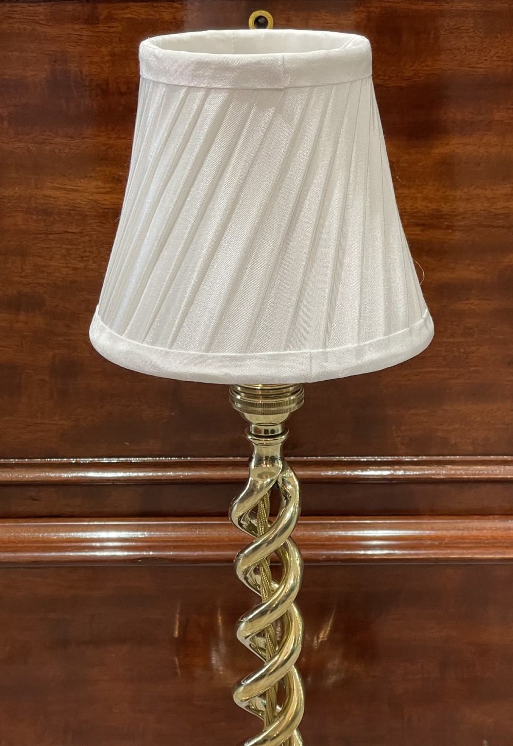 Pretty Early 20th Century Brass Table Lamp View III