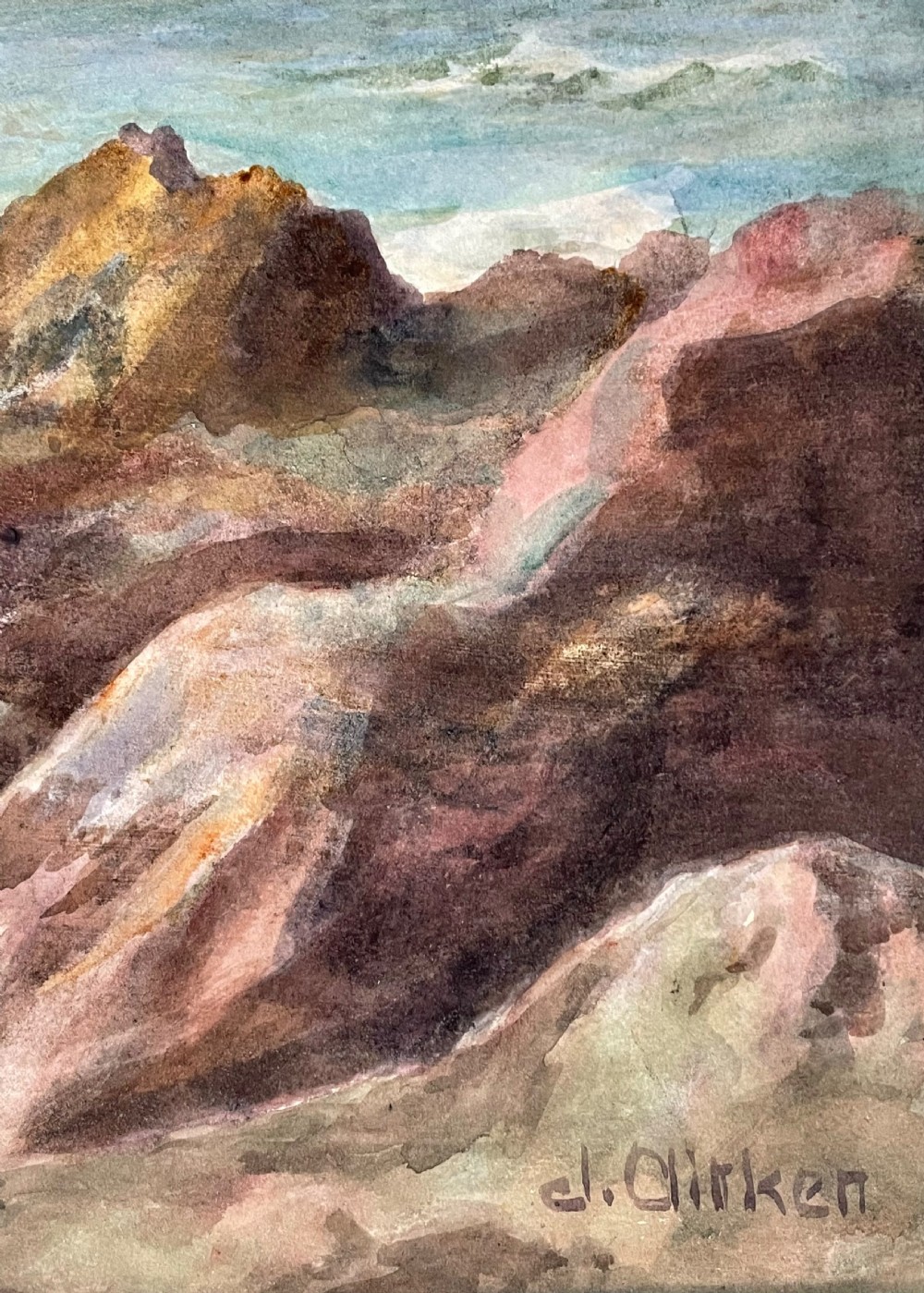 Marine Watercolour by James Aitken (1853-1935) View IV