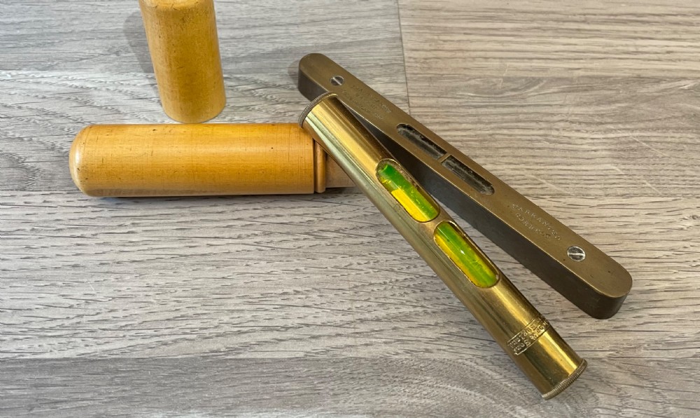 Two Rabone of Birmingham Brass Spirit Levels   View IV