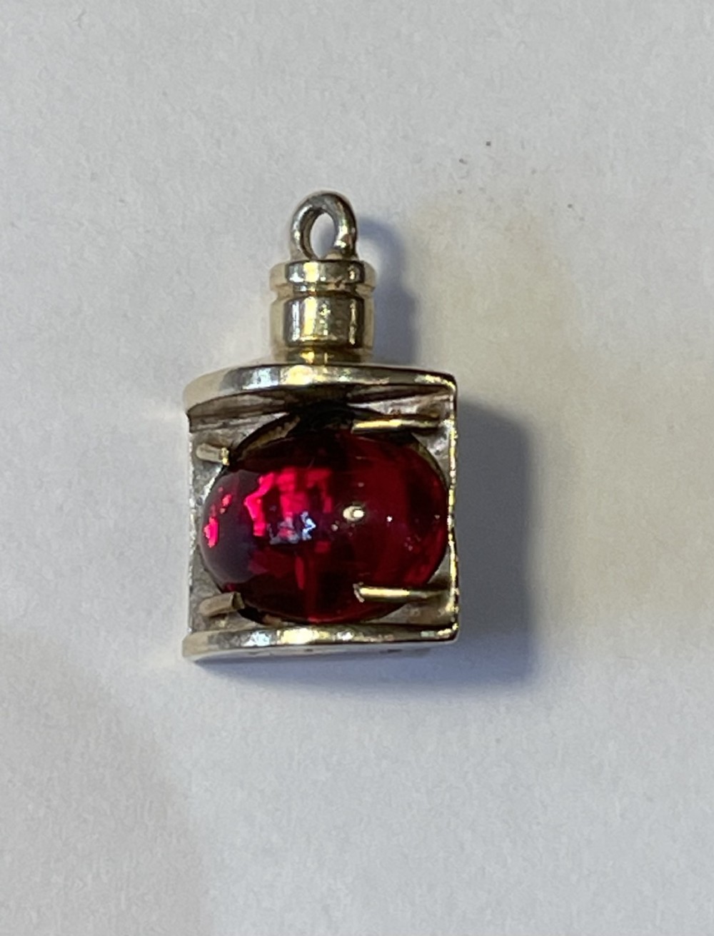9ct Gold Charm Pendant, Ships Lantern