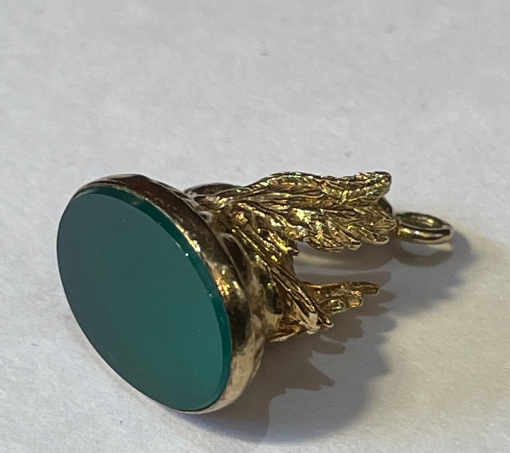 9ct Gold Charm Pendant, Swan View II