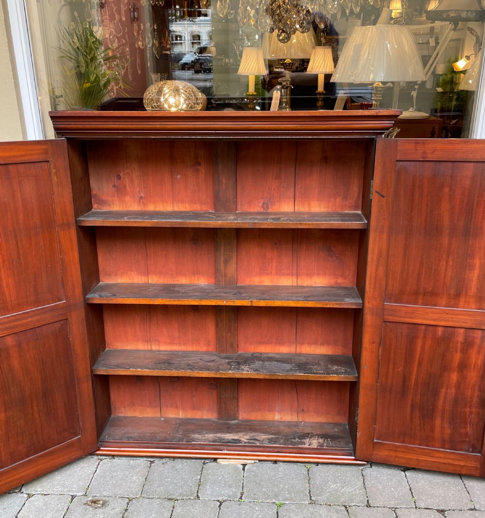 Victorian Mahogany Wall Hung Medicine Chemists Cabinet View IV