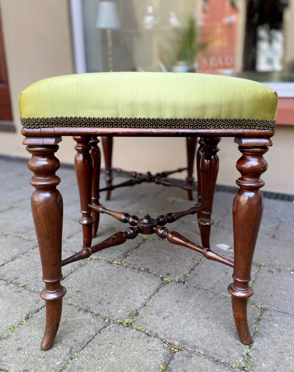 Pair of Regency Rosewood Stools View V