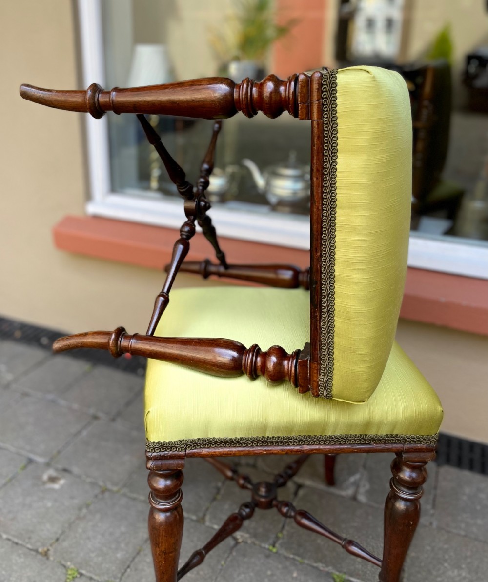 Pair of Regency Rosewood Stools View VI