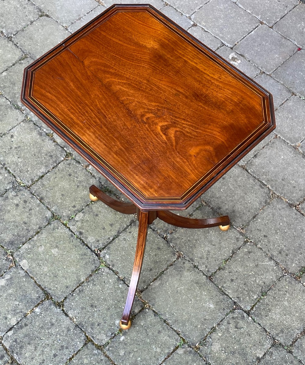 Telescopic Regency Mahogany Wine Table View II