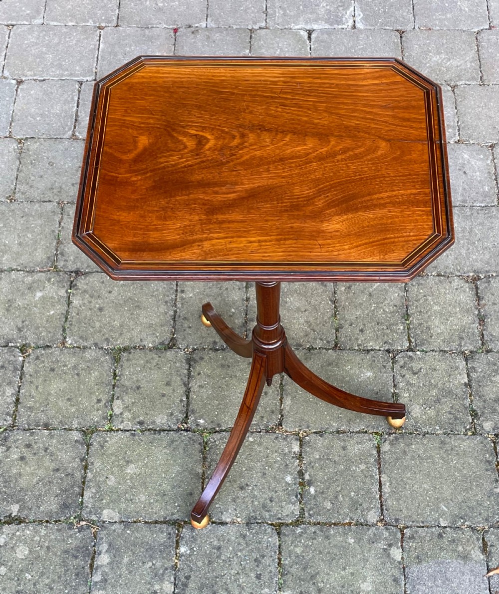 Telescopic Regency Mahogany Wine Table View III