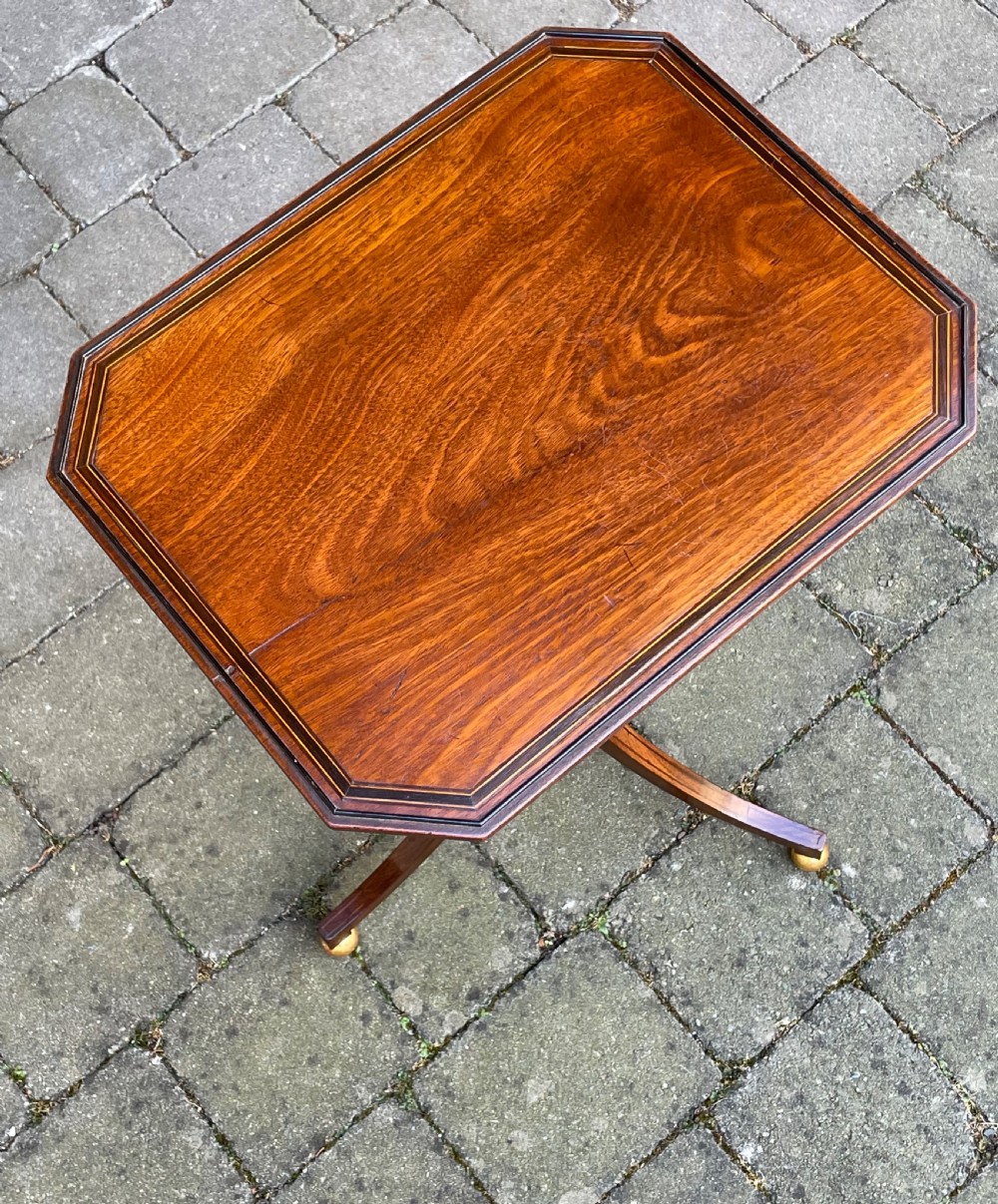 Telescopic Regency Mahogany Wine Table View IV