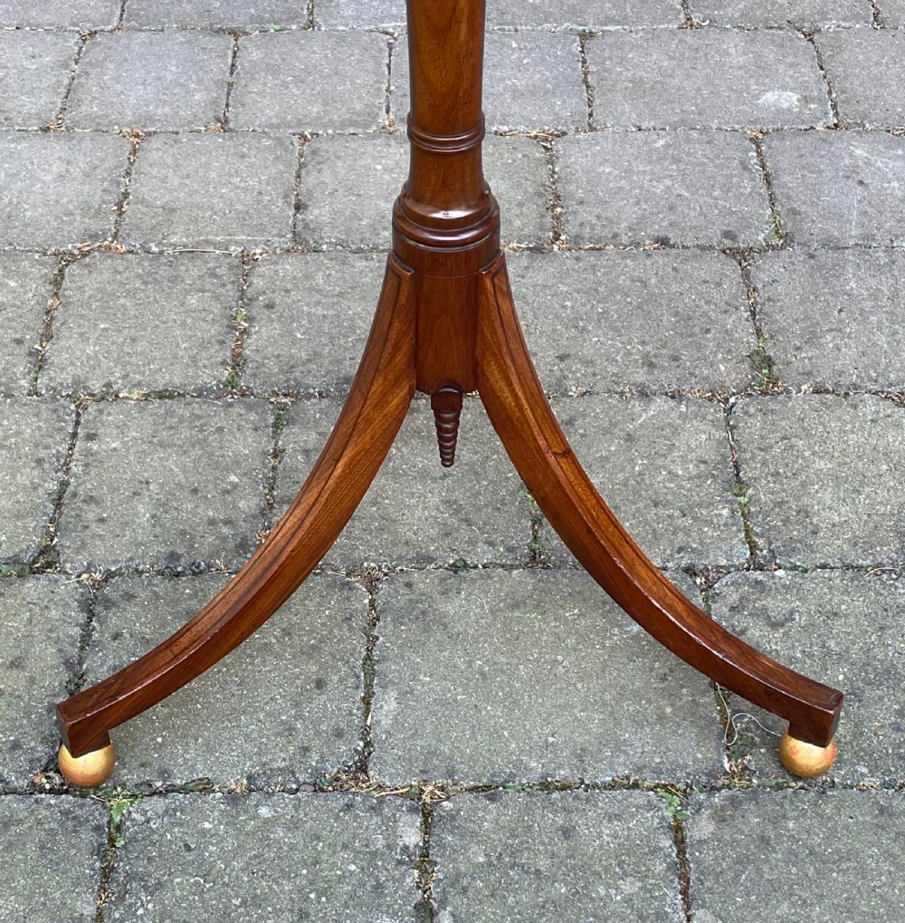 Telescopic Regency Mahogany Wine Table View VI