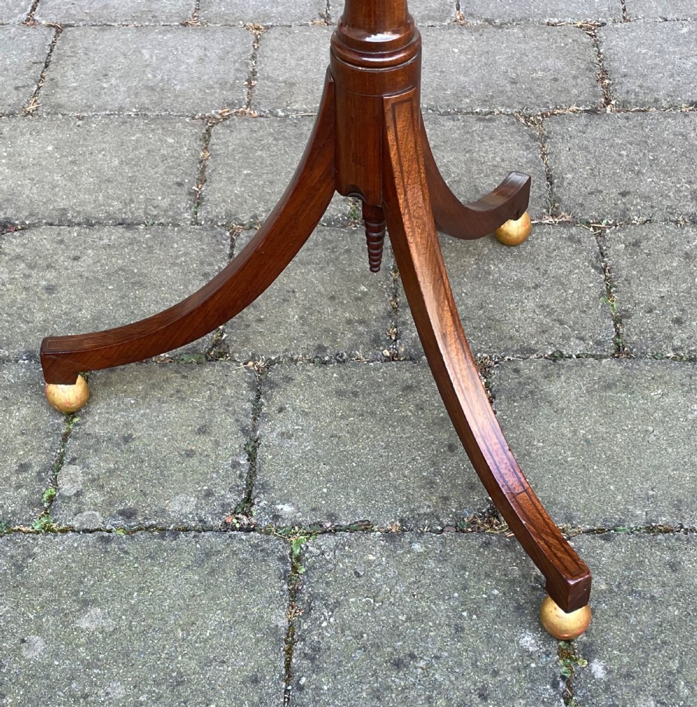 Telescopic Regency Mahogany Wine Table View VII