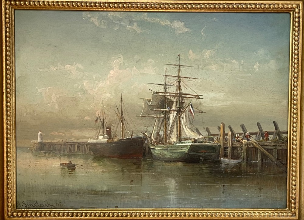 Victorian Marine Oil Painting by Max Sinclair  View VII