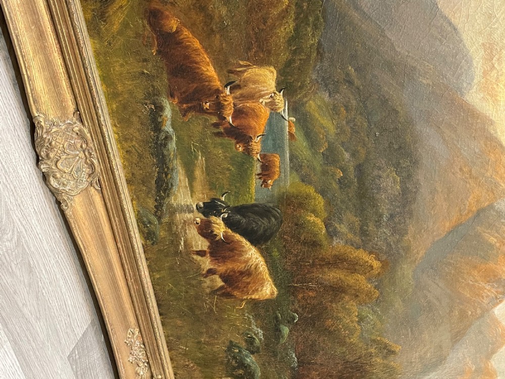 Highland Cattle Painting by Daniel Sherrin View VI