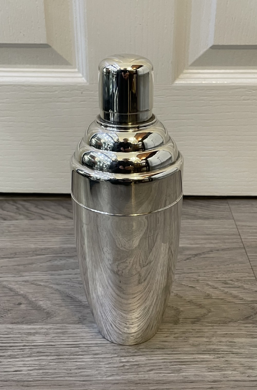 Art Deco Silver Plated Cocktail Shaker by Gaskell & Chambers