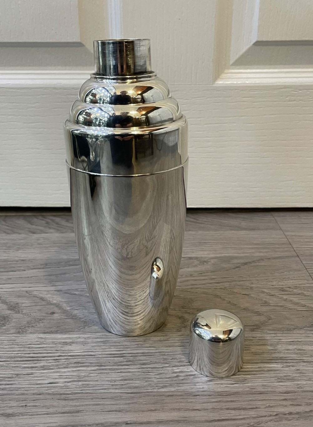 Art Deco Silver Plated Cocktail Shaker by Gaskell & Chambers View IV