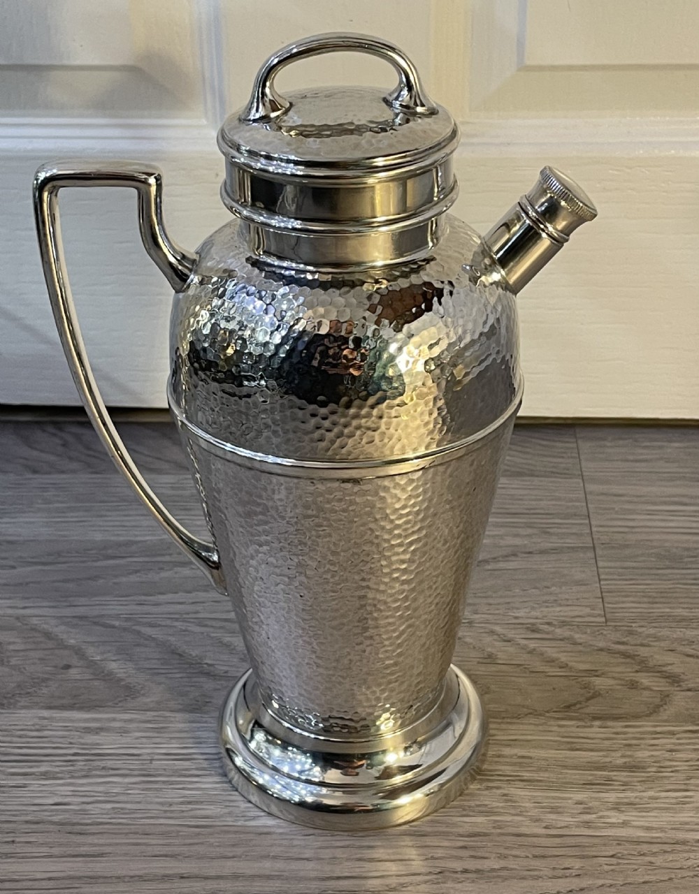 Art Deco Silver Plated Cocktail Shaker