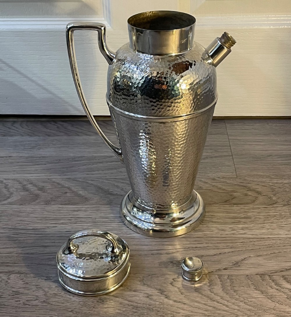 Art Deco Silver Plated Cocktail Shaker View II
