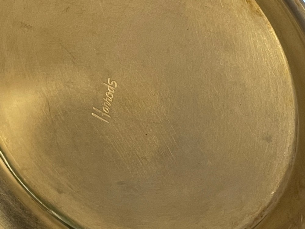 Large Silver Plated Ice Champagne Bucket by Harrods View V
