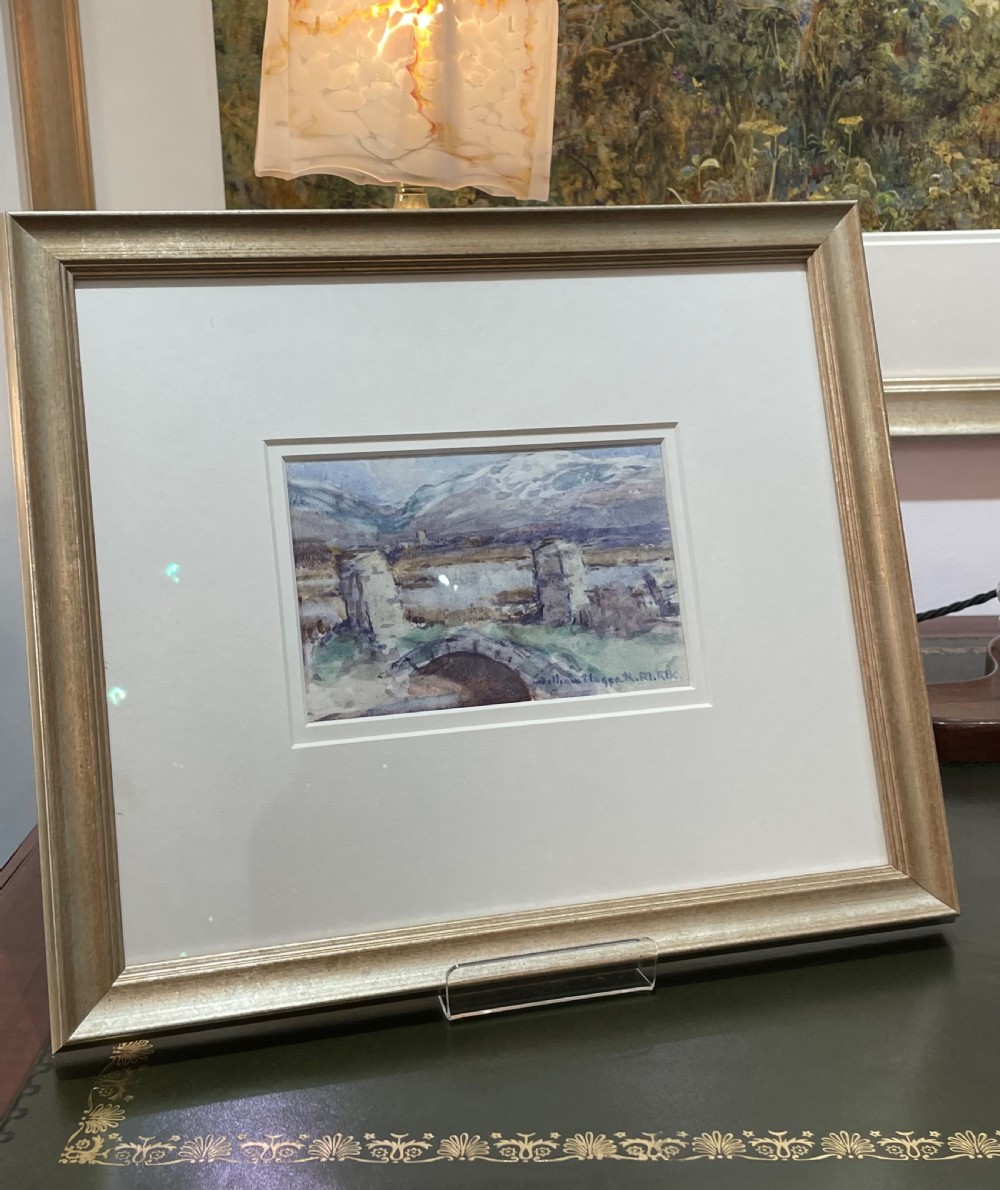 Watercolour of the Isle of Man by William Hoggatt View II
