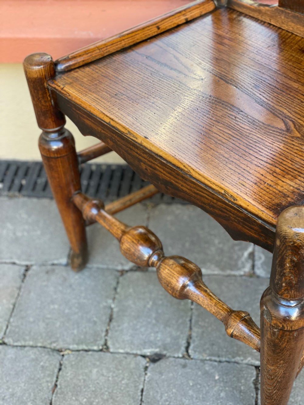 George III Elm Side Chair  View III