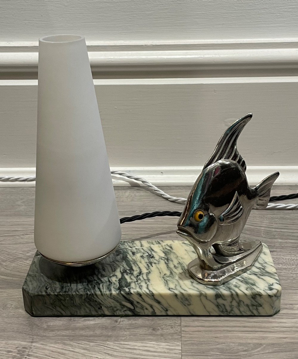 French Art Deco Fish Mood Night Light