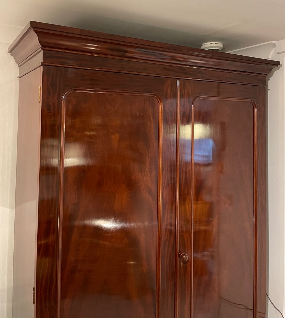 Quality Victorian Mahogany Wardrobe by Heal & Sons View II