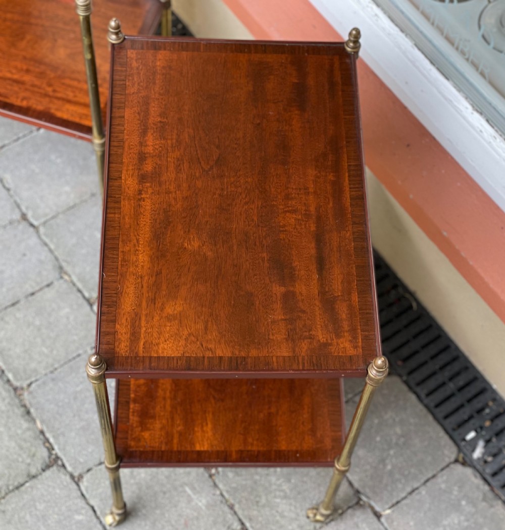 Quality Pair of Regency Style Etageres View II
