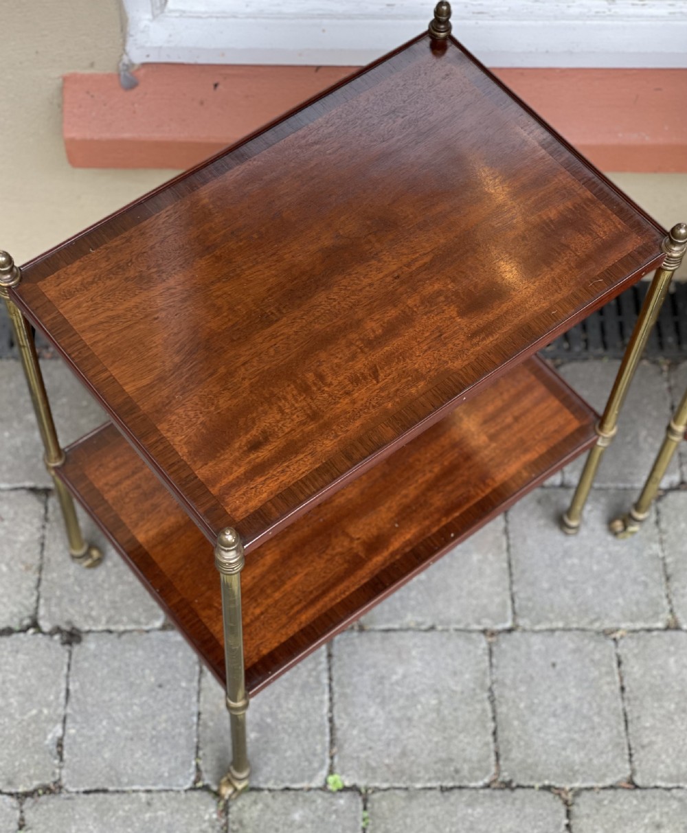Quality Pair of Regency Style Etageres View IV