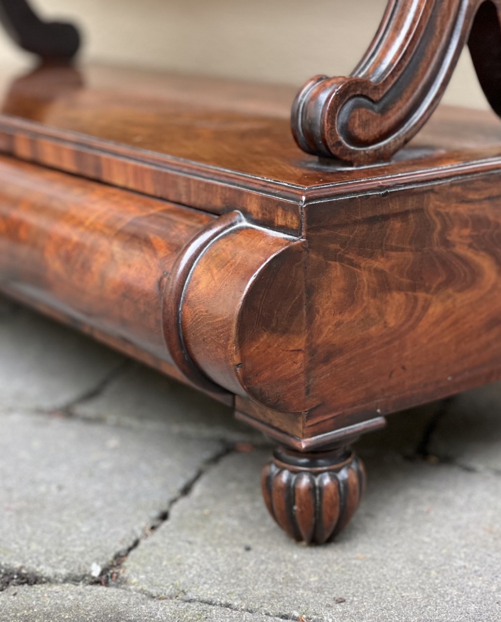 Quality William IV Mahogany Dressing Table Toilet Mirror  View VI