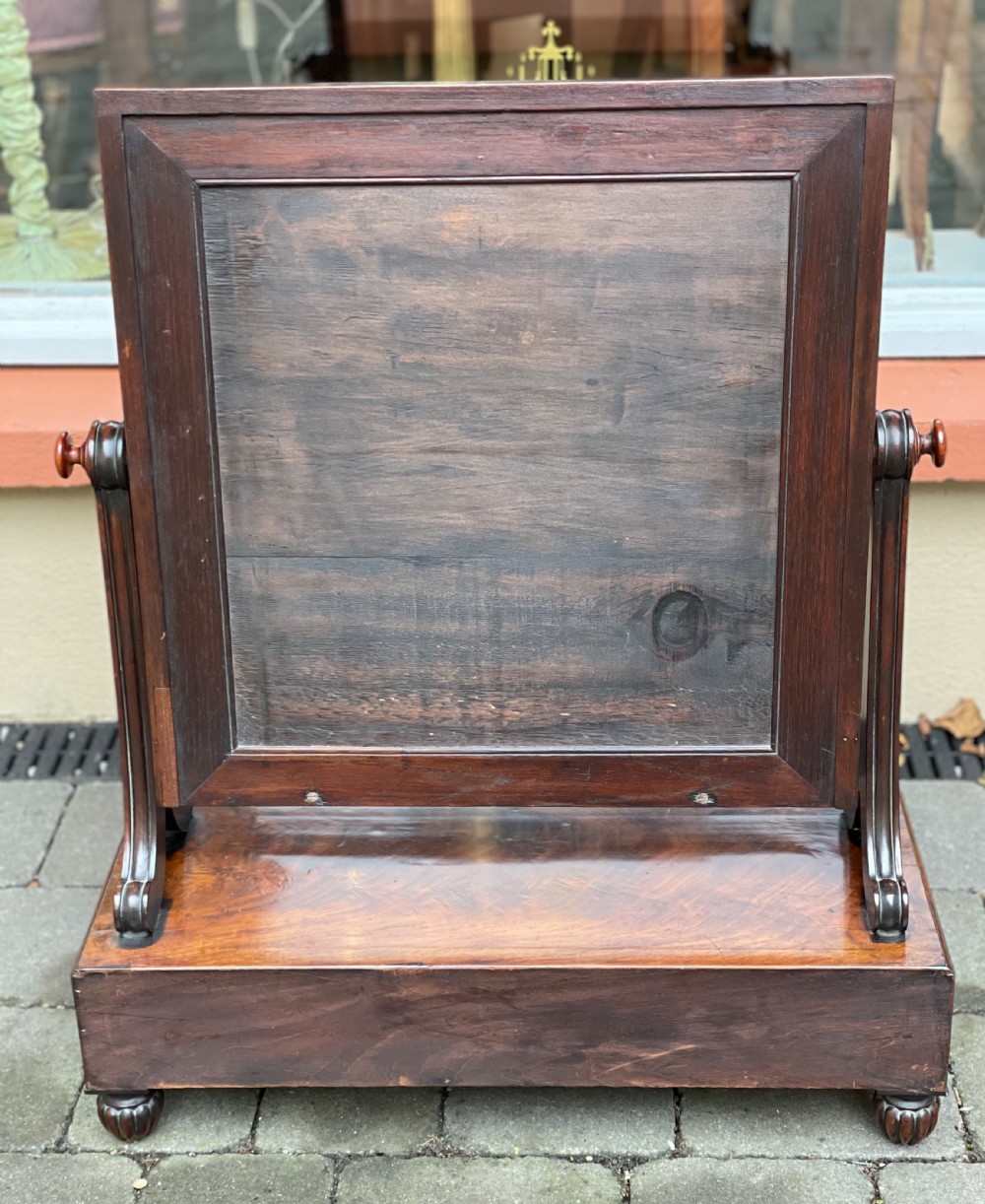 Quality William IV Mahogany Dressing Table Toilet Mirror  View VIII