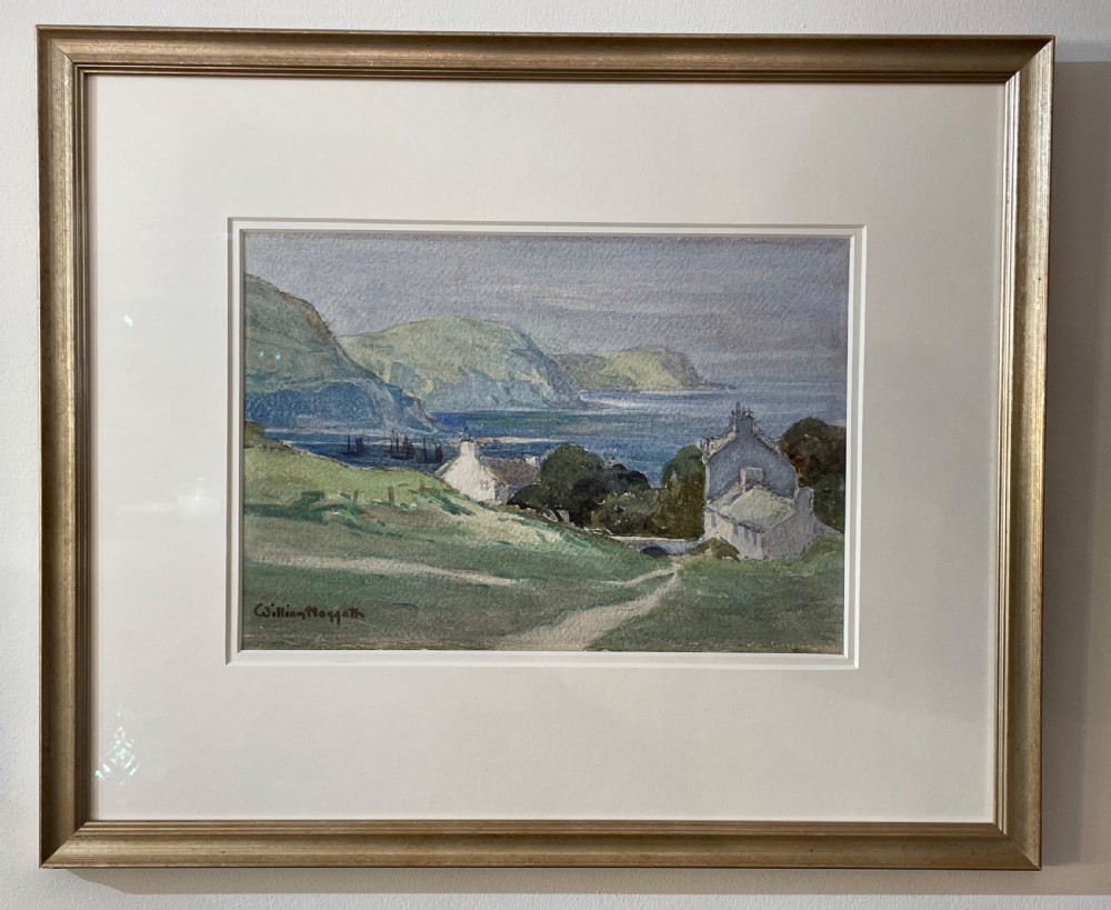 William Hoggatt (1879-1961) Watercolour, Isle of Man