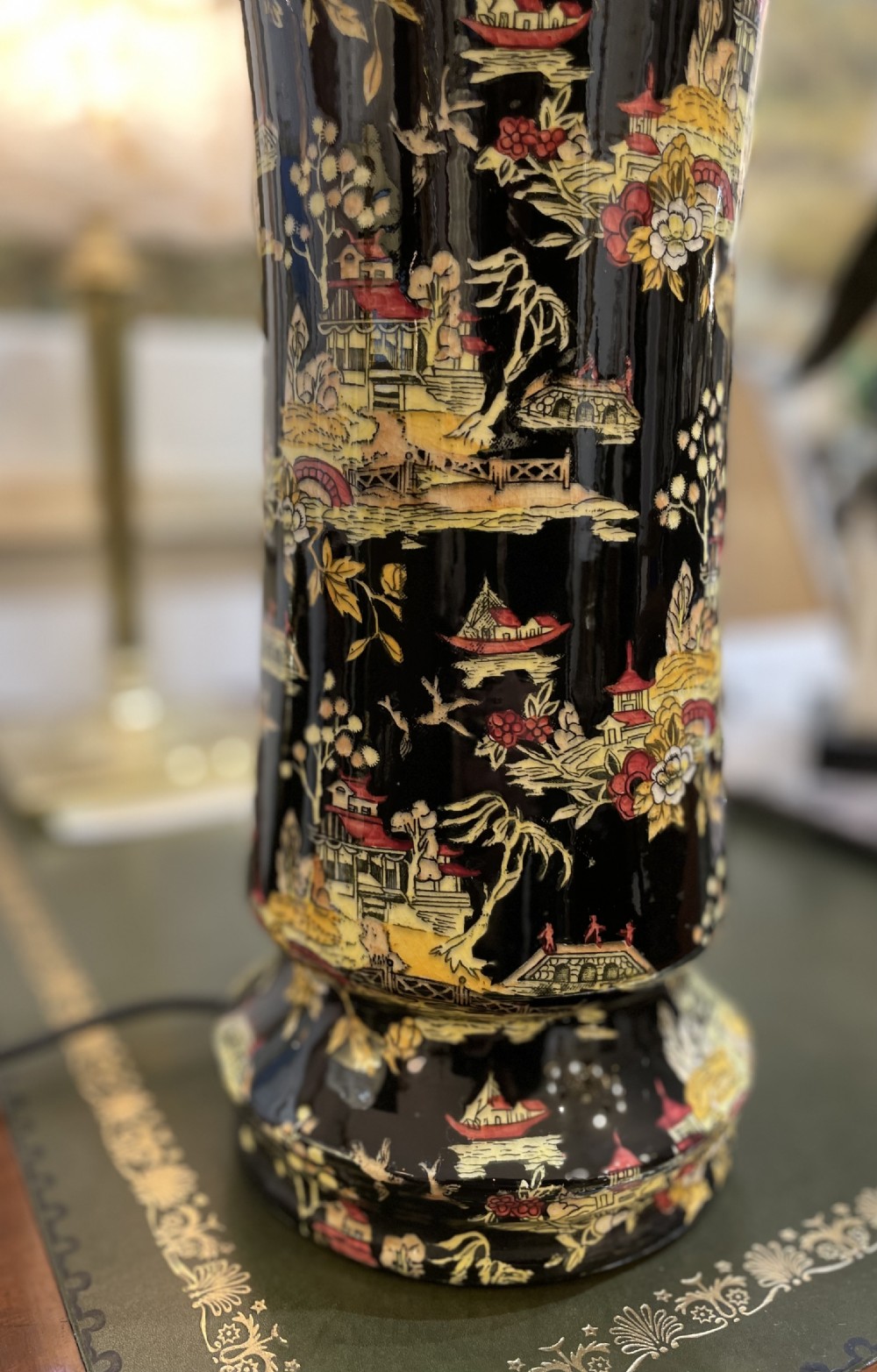 Royal Winton Chinoiserie Table Lamp View III